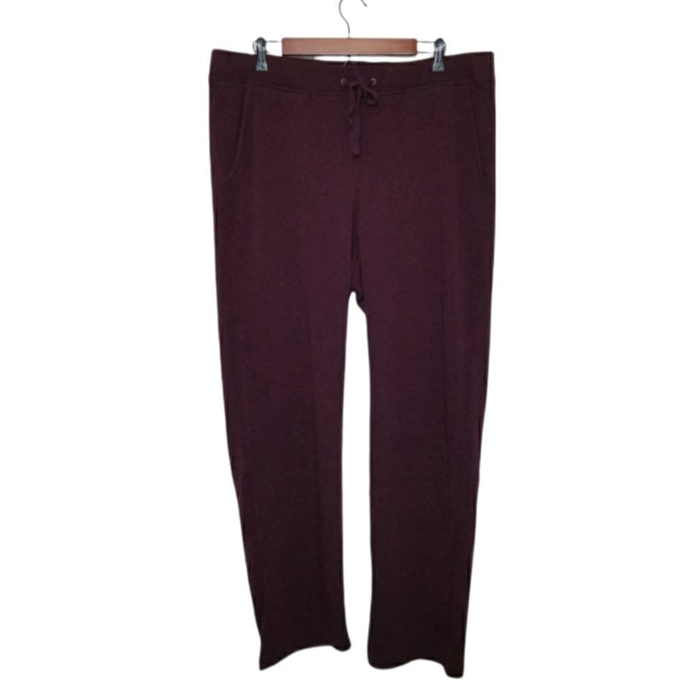 Ugg Maroon Athletic Drawstring Sweat Pants Size 1X